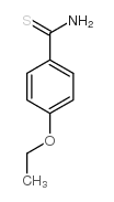 4-乙氧基硫代苯甲酰胺结构式