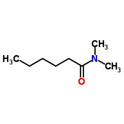NN-Dimethylcaproamide structure
