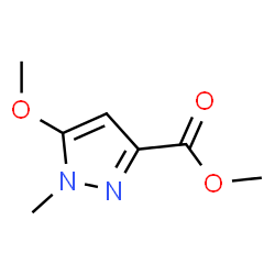Methyl 5-methoxy-1-methyl-1H-pyrazole-3-carboxylate Structure