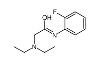 2-(diethylamino)-N-(2-fluorophenyl)acetamide Structure