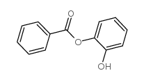 2-羟基苯羧酸苯酯结构式