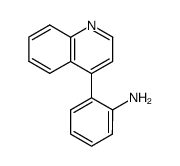 2-(quinolin-4-yl)aniline结构式