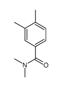 N,N,3,4-tetramethylbenzamide Structure