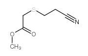 2-[(2-氰基乙基)硫代]乙酸甲酯结构式
