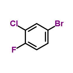 4-Bromo-2-chloro-1-fluorobenzene structure