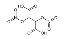 2,3-bis(nitrooxy)succinic acid Structure