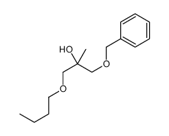1-butoxy-2-methyl-3-phenylmethoxypropan-2-ol结构式