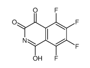 5,6,7,8-四氟异喹啉-1,3,4-三酮结构式