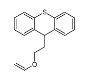 9-(2-ethenoxyethyl)-9H-thioxanthene结构式