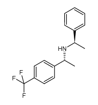 1-phenyl-N-(1-(4-(trifluoromethyl)phenyl)ethyl)ethanamine Structure