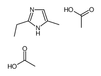 acetic acid,2-ethyl-5-methyl-1H-imidazole Structure