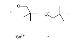 bis(2,2-dimethylpropoxy)-dimethylstannane结构式