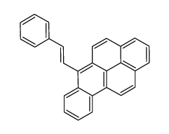 6-Styrylbenzo[a]pyrene结构式