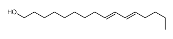 hexadeca-9,11-dien-1-ol Structure