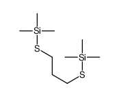 trimethyl(3-trimethylsilylsulfanylpropylsulfanyl)silane Structure