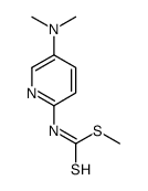 methyl N-[5-(dimethylamino)pyridin-2-yl]carbamodithioate Structure