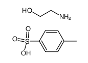 (2-hydroxyethyl)ammonium toluene-p-sulphonate Structure