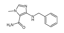 5-(benzylamino)-3-methylimidazole-4-carboxamide结构式