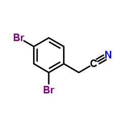 2,4-二溴苯基乙腈结构式