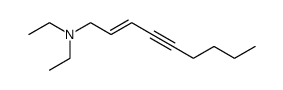 diethyl-non-2-en-4-ynyl-amine结构式