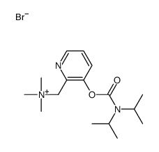[3-[di(propan-2-yl)carbamoyloxy]pyridin-2-yl]methyl-trimethylazanium,bromide结构式