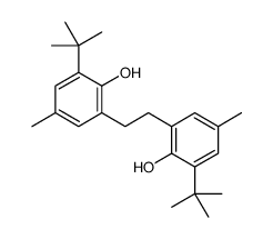 2-tert-butyl-6-[2-(3-tert-butyl-2-hydroxy-5-methylphenyl)ethyl]-4-methylphenol结构式