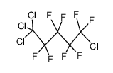 1,1,1,5-tetrachloro-2,2,3,3,4,4,5,5-octafluoro-pentane Structure