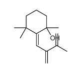 1,3,3-Trimethyl-2-[(1Z)-3-methyl-2-methylene-3-buten-1-ylidene]cyclohexanol结构式
