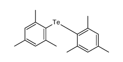1,3,5-trimethyl-2-(2,4,6-trimethylphenyl)tellanylbenzene结构式