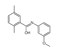 Benzamide, N-(3-methoxyphenyl)-2,5-dimethyl- (9CI)结构式