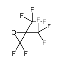 2,2-二氟-3,3-双(三氟甲基)环氧乙烷结构式