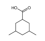 3,5-dimethylcyclohexane-1-carboxylic acid Structure