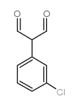 2-(3-氯苯基)丙二醛结构式