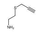 2-prop-2-ynylsulfanylethanamine Structure