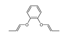 Benzene, 1,2-bis(1-propenyloxy)- (9CI) Structure