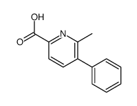 6-methyl-5-phenylpyridine-2-carboxylic acid Structure