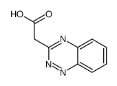 1,2,4-Benzotriazine-3-acetic acid结构式