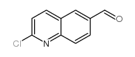 2-chloroquinoline-6-carbaldehyde structure