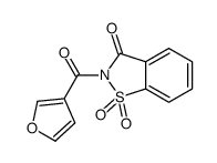 furoyl saccharin Structure