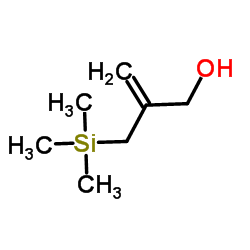 2-[(Trimethylsilyl)methyl]-2-propen-1-ol结构式