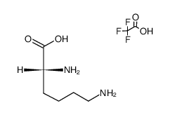 D-lysine trifluoroacetate salt Structure