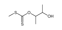 dithiocarbonic acid O-(2-hydroxy-1-methyl-propyl ester)-S-methyl ester结构式
