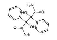 2,3-dihydroxy-2,3-diphenyl-succinic acid diamide Structure