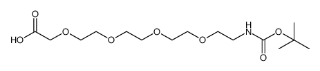 N-叔丁氧羰基-四聚乙二醇-乙酸图片