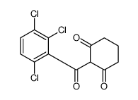 2-(2,3,6-trichlorobenzoyl)cyclohexane-1,3-dione结构式