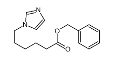 benzyl 6-imidazol-1-ylhexanoate结构式