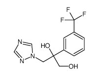 3-(1,2,4-triazol-1-yl)-2-[3-(trifluoromethyl)phenyl]propane-1,2-diol Structure