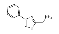(4-苯基噻唑-2-基)甲胺结构式