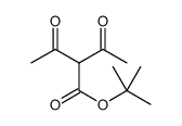 Butanoic acid, 2-acetyl-3-oxo-, 1,1-dimethylethyl ester Structure