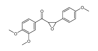 (3,4-dimethoxyphenyl)-[3-(4-methoxyphenyl)oxiran-2-yl]methanone Structure